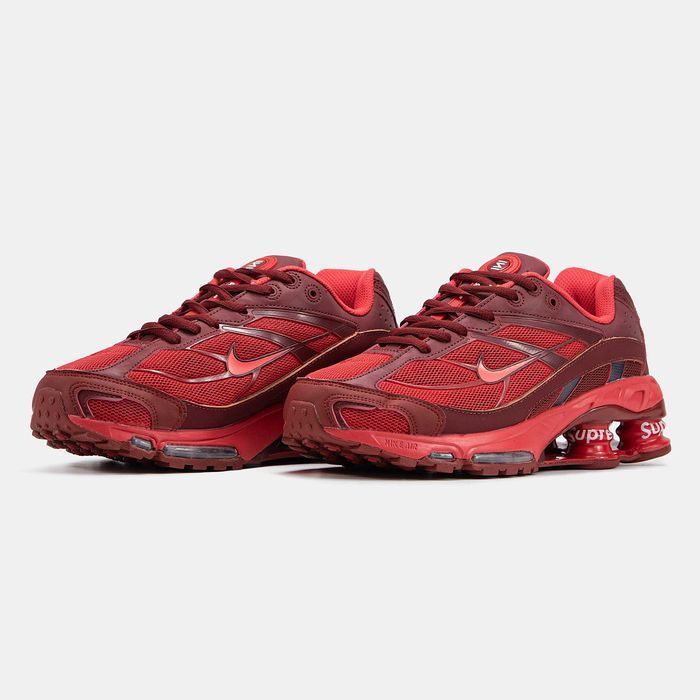 Мужские кроссовки Nike Shox Ride 2 SP x Supreme Red. 40-45