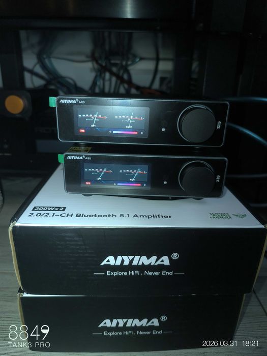 DAC, Wzmacniacz Aiyima A80