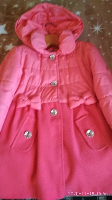 Плащ -куртка для дівчинки