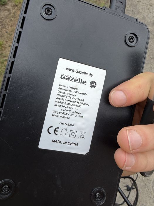 Ładowarka gazelle impulse 42V/3A