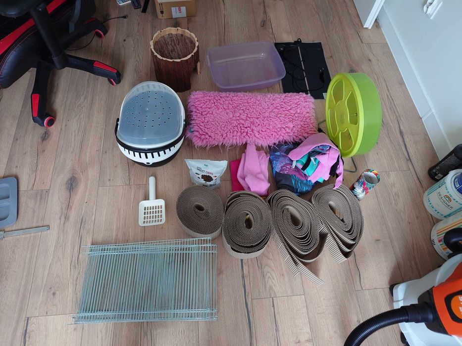 Wybieg dla jeża pigmejskiego/świnek morskich