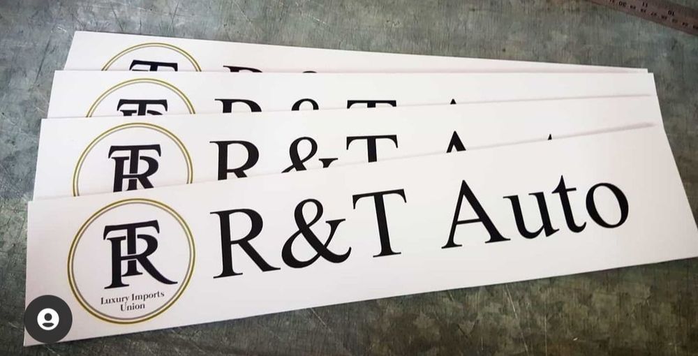 Tapa matriculas personalizadas para stands