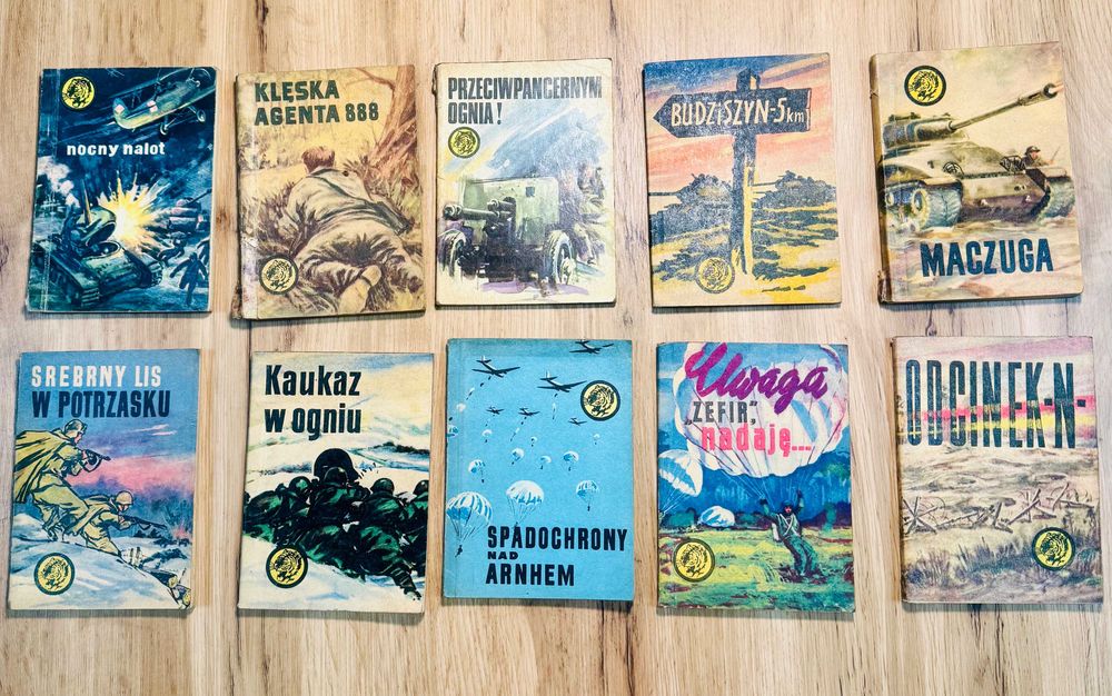 Legendy PRL/ Zestaw 10 książeczek/ Tygryski/ lata 60-80 XXw./ Extra