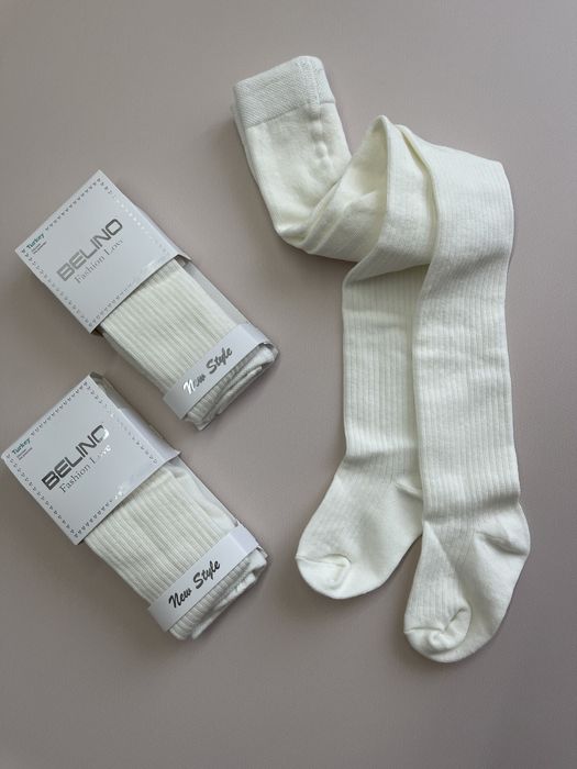 Демісезонні колготки для дівчаток 6-12/12-18/18-24/1-2/3-4/5-6/7-8 рок