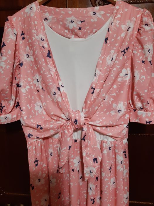 Платье трикотаное.