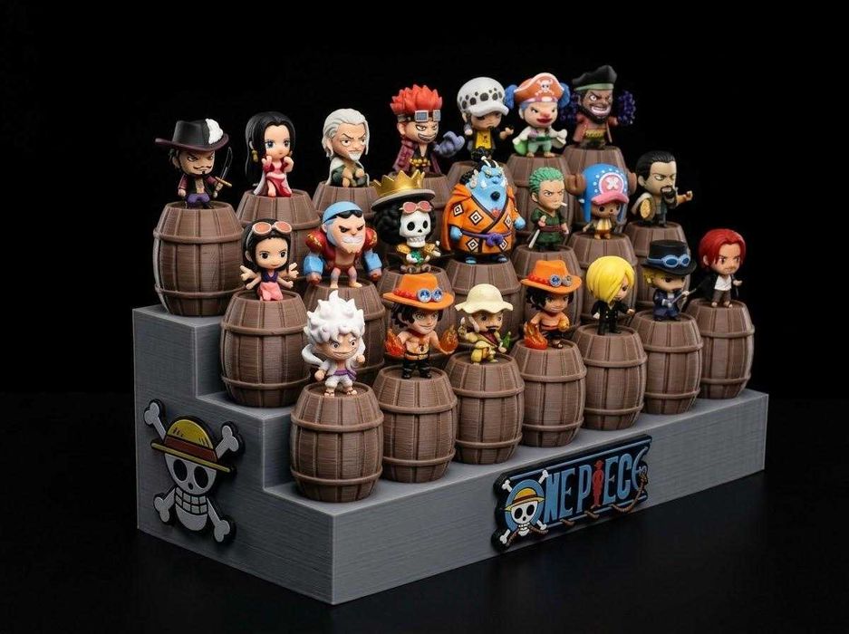 Expositor Barris One Piece Kinder Joy Artesanal