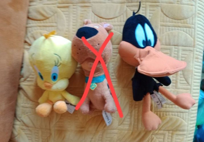 Pluszaki, tweety, daffy looney tunes