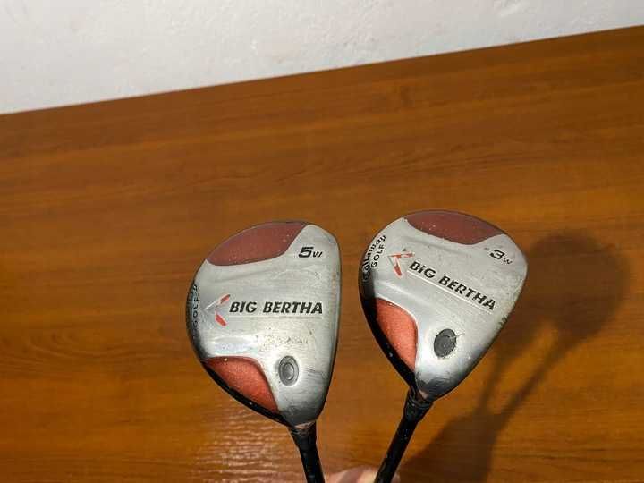 Callaway Big Bertha 5w i 3w Kije Golfowe