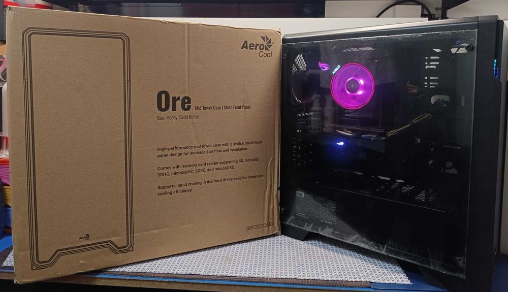PC Gaming Ryzen 7 3700X l GTX-1650S-O4Gb-Gaming l 16Gb 3200Mhz l 256G