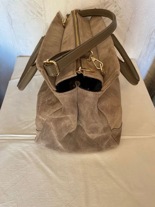 Сумка жіноча Virginia Conti з натурального замшу