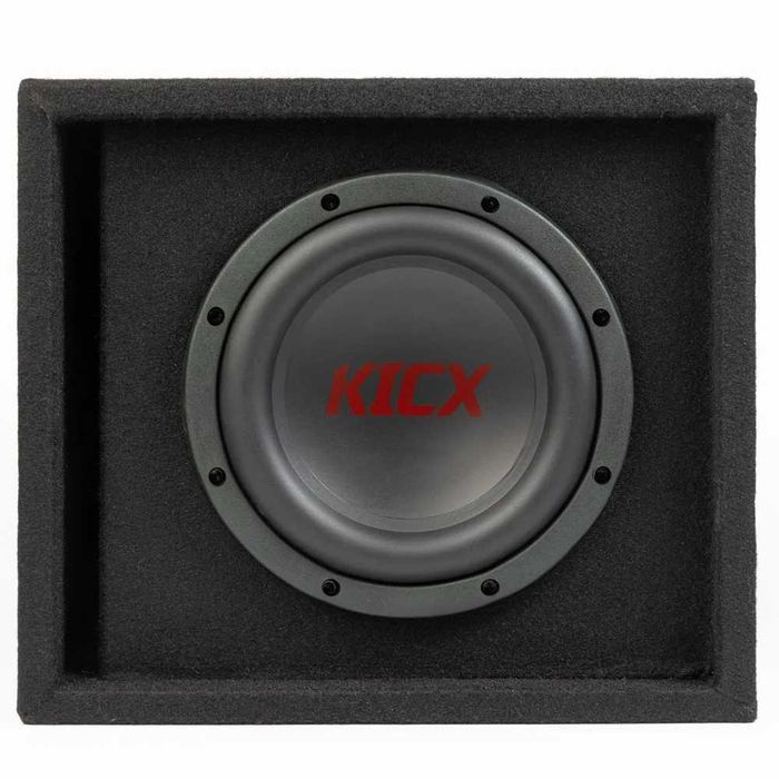 Активний сабвуфер Kicx GT 200BPA 8 дюймів 200W RMS 450W макс Компактний буфер у машину з підсилювачем регулятор провода Гарантія 12 місяців