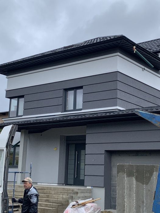 Утеплення фасадів та іх оздоблення