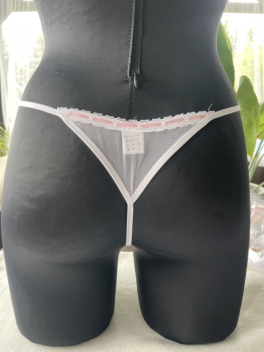Stringi Lolita białe r. S,M,L (37)