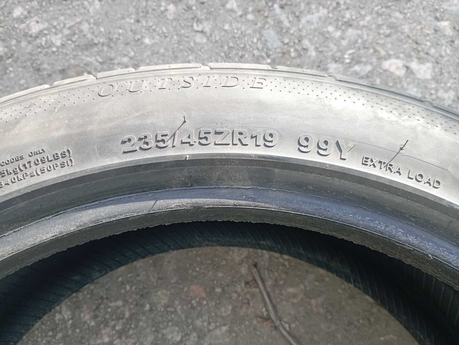 Шини літні Kapsen 235/45/19. 2025 рік