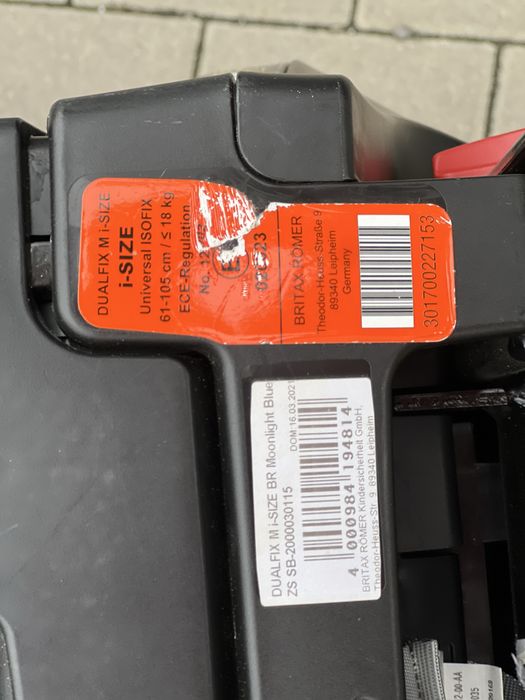 Britax Römer Dualfix M i-Size – Moonlight Blue