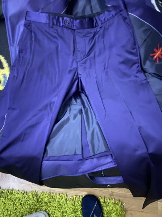 Fato Under Blue gold line