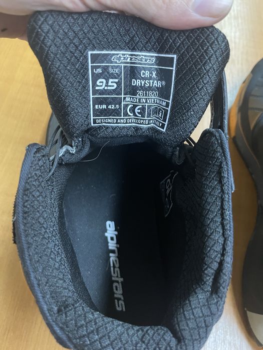 Мото кроссовки 42р - 42,5 Alpinestar alpinestars cr-x drystar