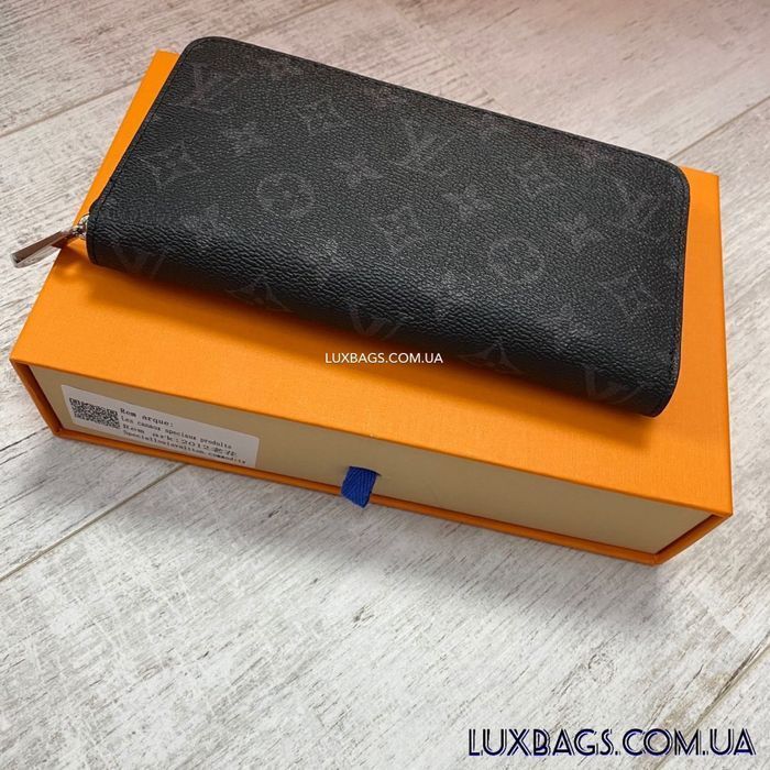 Мужской кожаный кошелек Louis Vuitton Zippy Луи Виттон