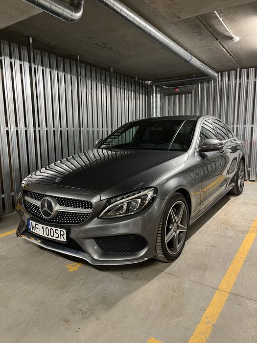 Mercedes C200 4Matic  9G-Tronic  AMG  *SALON POLSKA*  BEZWYPADKOWY