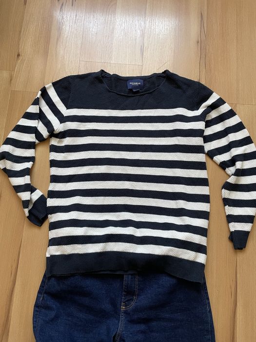 Pull&Bear sweter w paski r.S