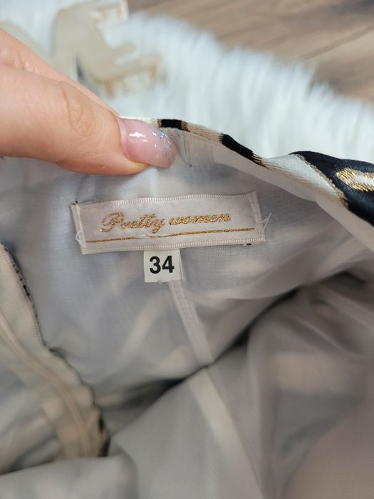 Sukienka gorsetowa panterka Pretty womem xs