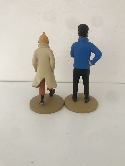 Bonecos Tin tin e capitao Haddok