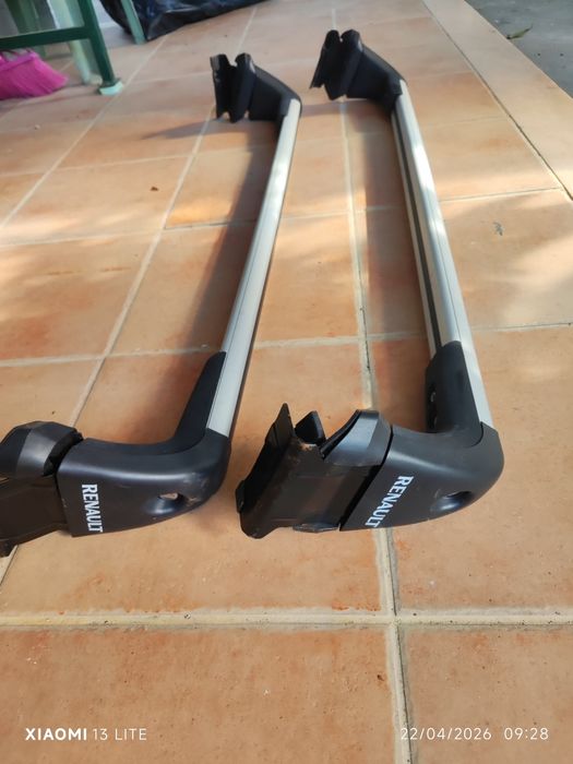 Barras de tejadilho originais Renault Captur 2019