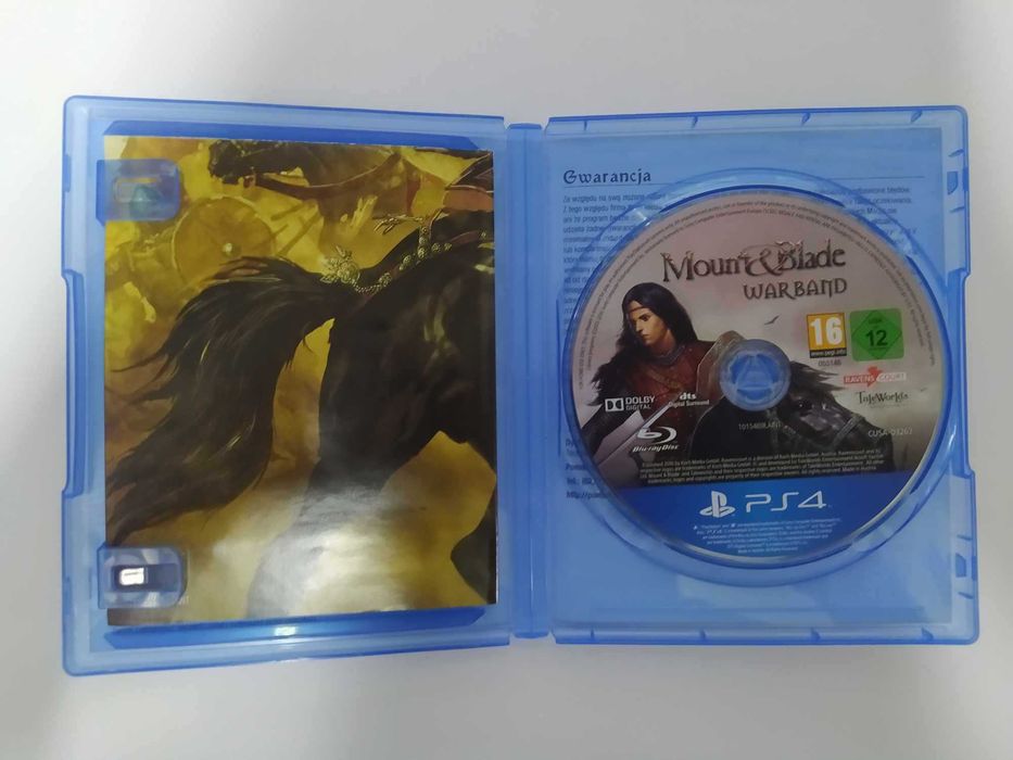 Mount & Blade: Warband PS4 Angielska wersja gry ale okładka Polska