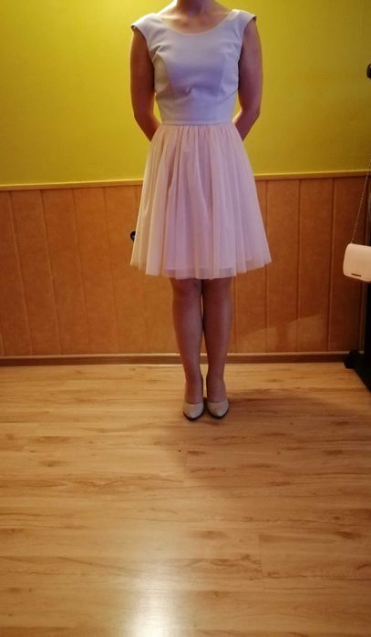 Sukienka elegancka wieczorowa koktajlowa na wesele  retty girl XS/S ti