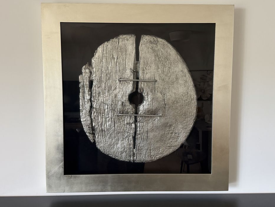 Quadro Parede exclusivo - Mó - 104x104x9 cm