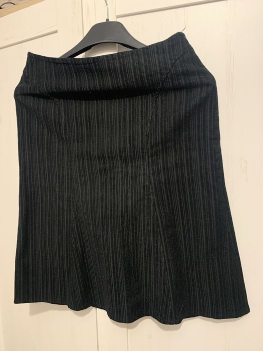 Garnitur czarny sztruks rozmiar M