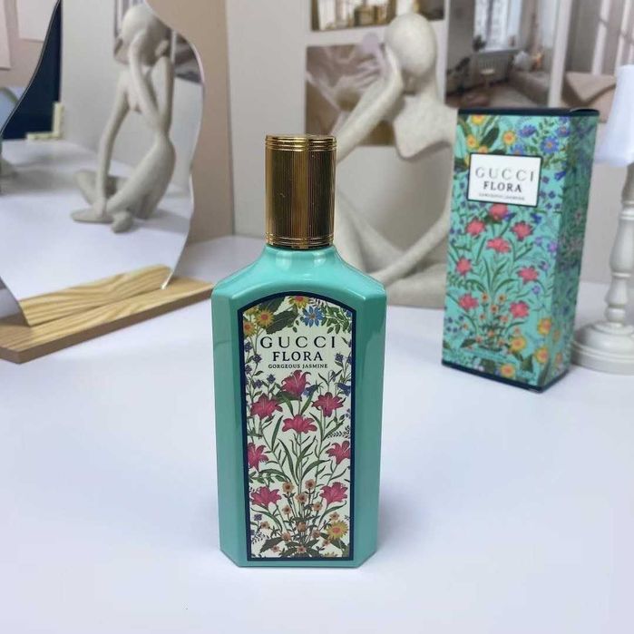 Gucci FLORA gorgeous jasmine perfume 100ml