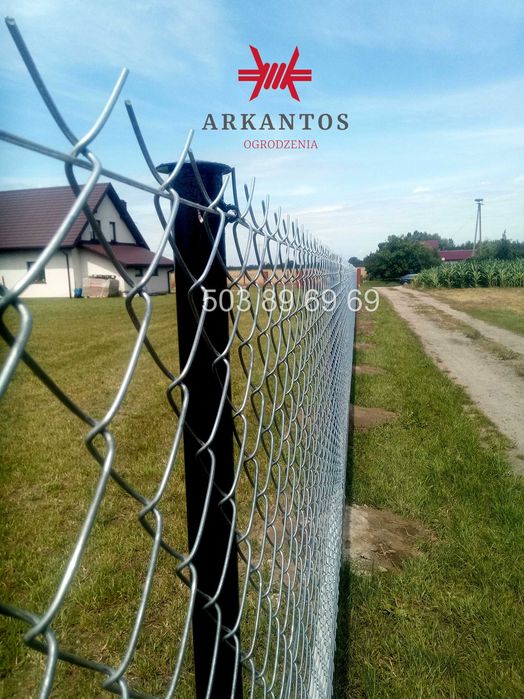 Siatka ogrodzeniowa H150cm ocynkowana  i ocynkowana w powłoce PCV producent