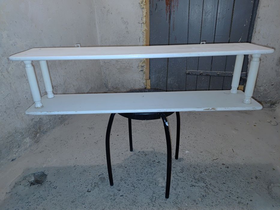 Półka drewniana PRL