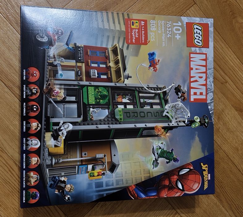 LEGO 76324 Marvel Spider Man Oscorp CZYTAJ OPIS