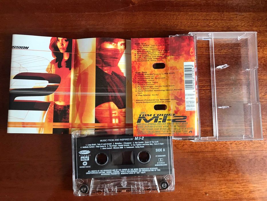 Mission Impossible 2 - soundtrack Kaseta magnetofonowa.