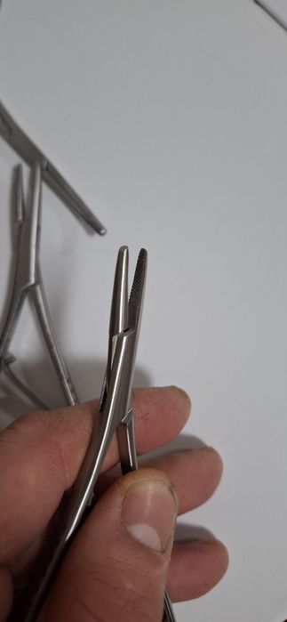 Хірургічний інструмент/голкотримач Матьє/затискач