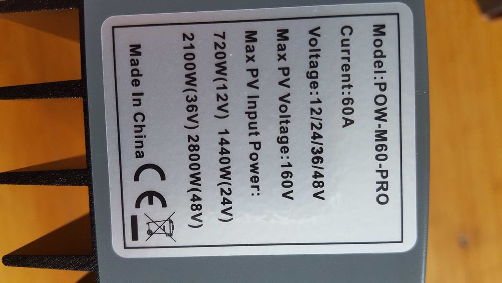 MPPT Solar Charge Controllers for Battery Charging 12/24/36/48V64171733958403124