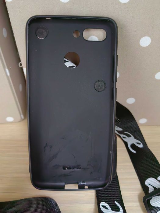 Capa 2-em-1 para Redmi 6 com Mini-Mochila e Alça, nova