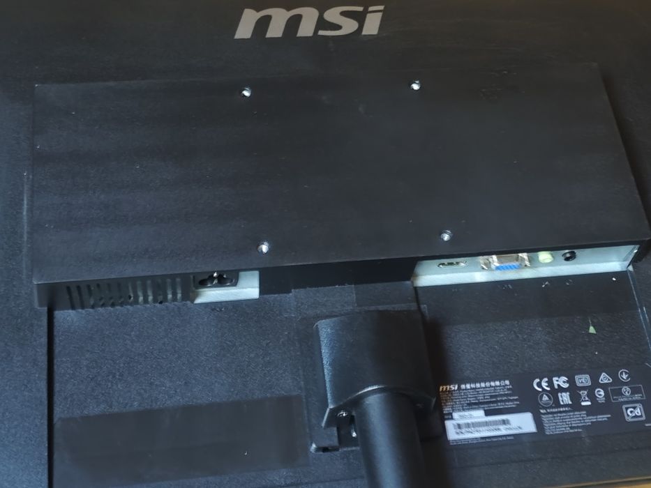 Монитор MSI Pro MP271 трещина экрана