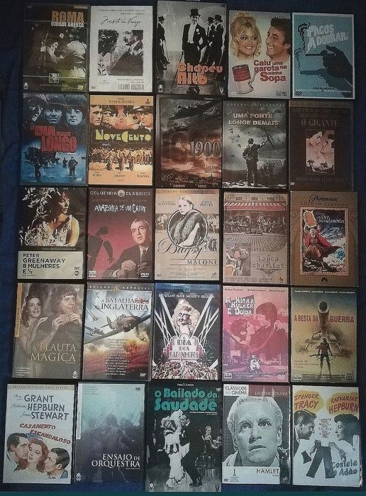Lote 153 filmes DVD/BLU-RAY/HD-DVD originais (Lote 13)