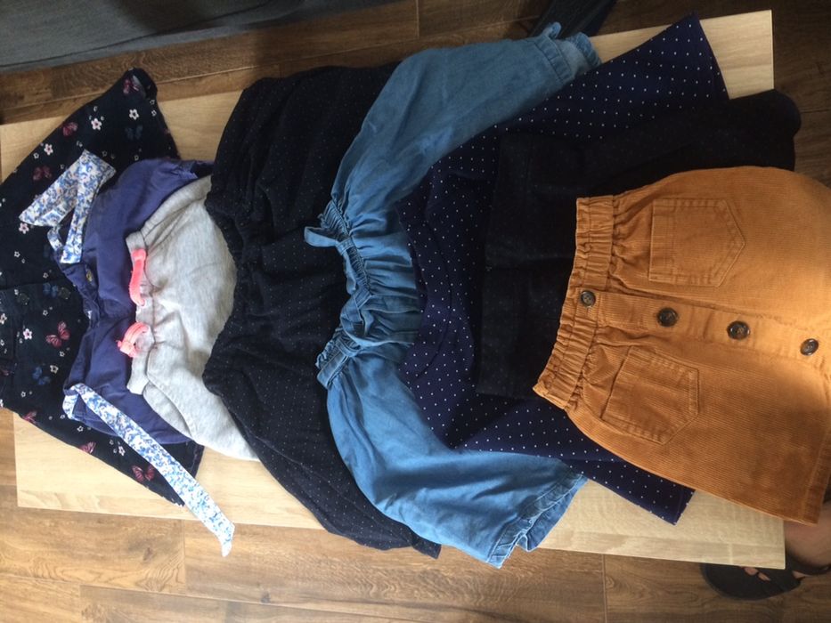 7 spodniczek +Spodenki