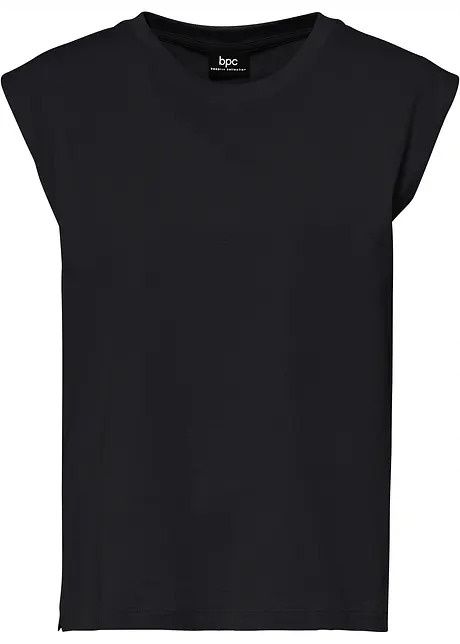 B.P.C t-shirt damski z zaakcentowanymi ramionami r.44/46