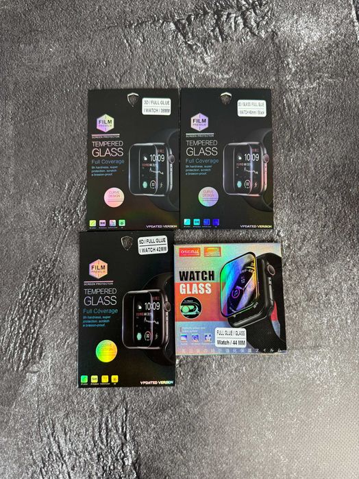 Захисне скло для Apple Watch 41 45 38 мм Защитное стекло годинник