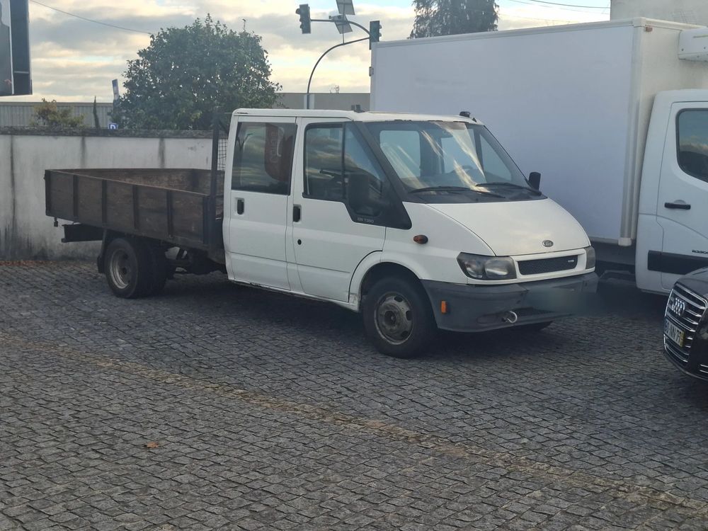 Ford TRANSIT 2.0TDCI CABINE DUPLA 7LUGARES CAIXA MADEIRA