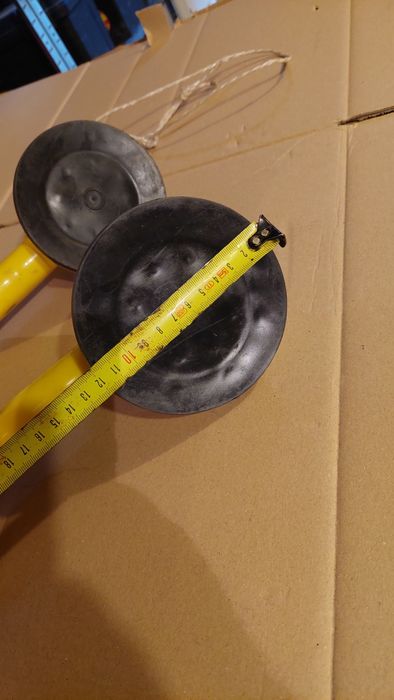 Podwójna przyssawka do szyb płytek gresu