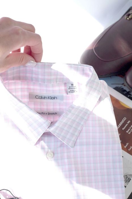CALVIN KLEIN ОРИГІНАЛ. Нова чоловіча сорочка рубашка в клітинку
