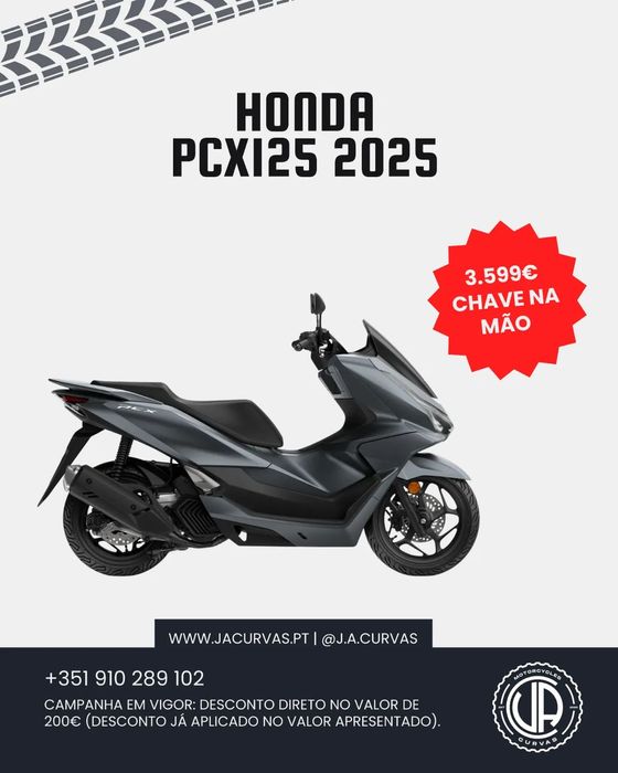 Honda PCX125 2025 (CAMPANHA EM VIGOR)
