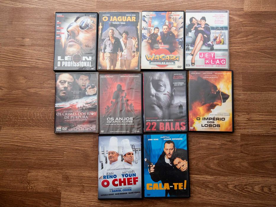 Jean Reno DVD´S Originais