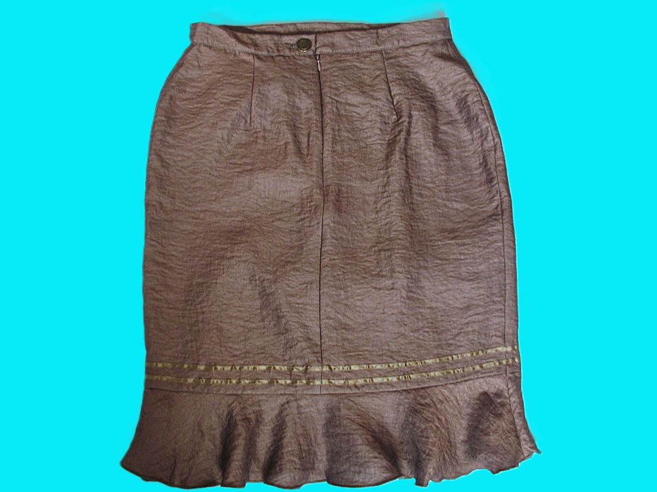 Spódnica - Midi - 42  XL- Obwód pasa 78 cm
